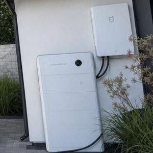 Sigenergy SigenStor battery and inverter installed on the side of a home